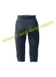 Softball Pipe Navy Pant With Orange Piping